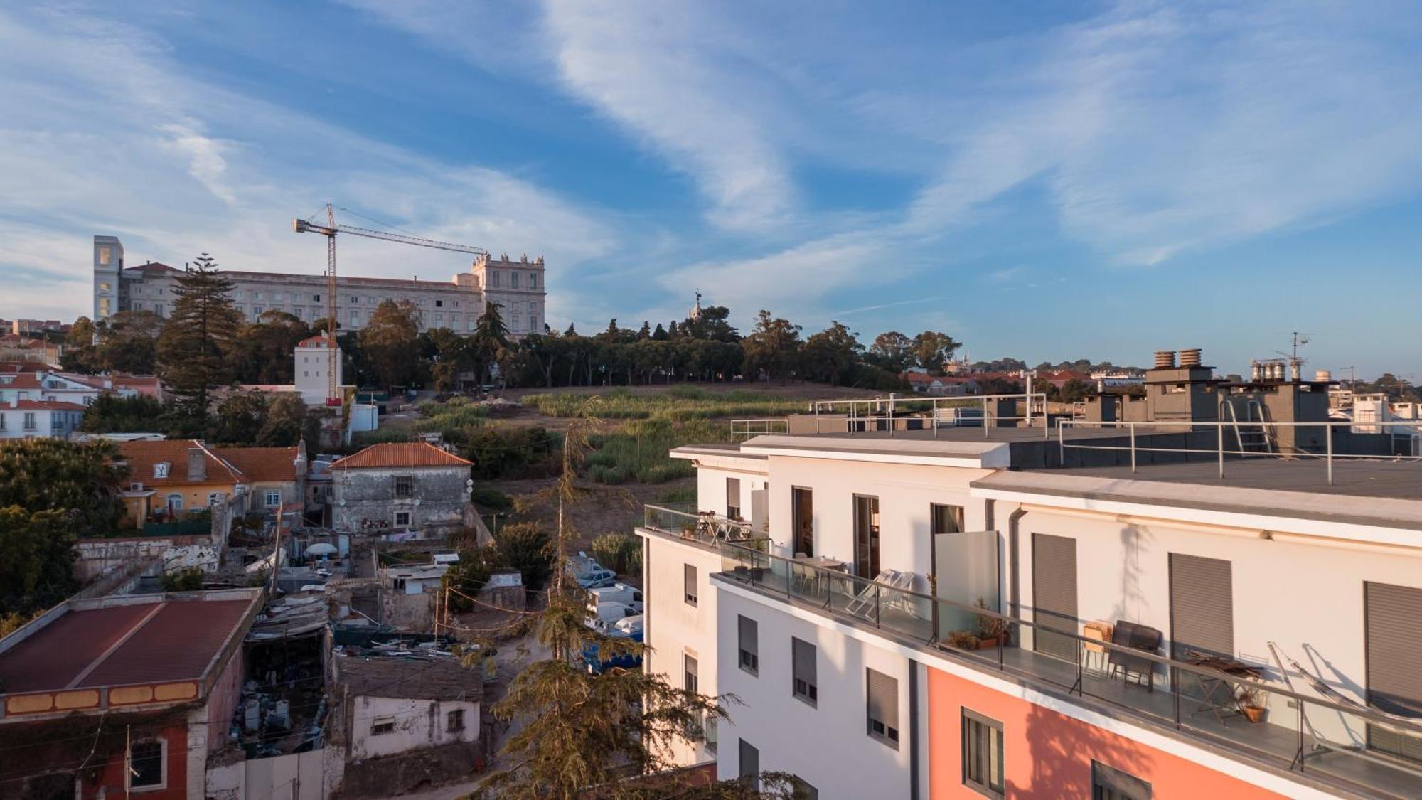 Premium Flat At Ajuda/Belem With Balcony, Parking! Apartment Lisbon Luaran gambar