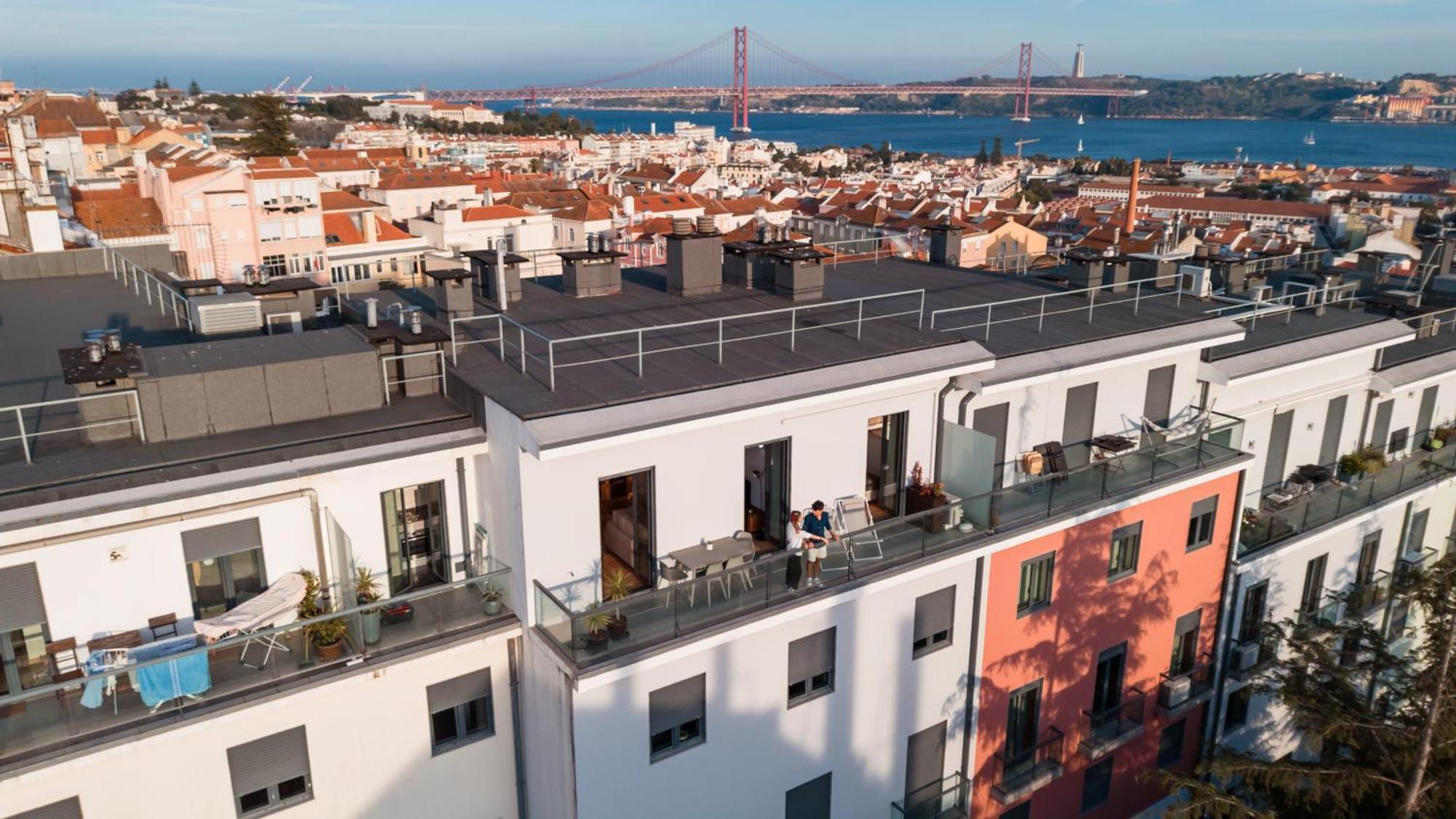 Premium Flat At Ajuda/Belem With Balcony, Parking! Apartment Lisbon Luaran gambar