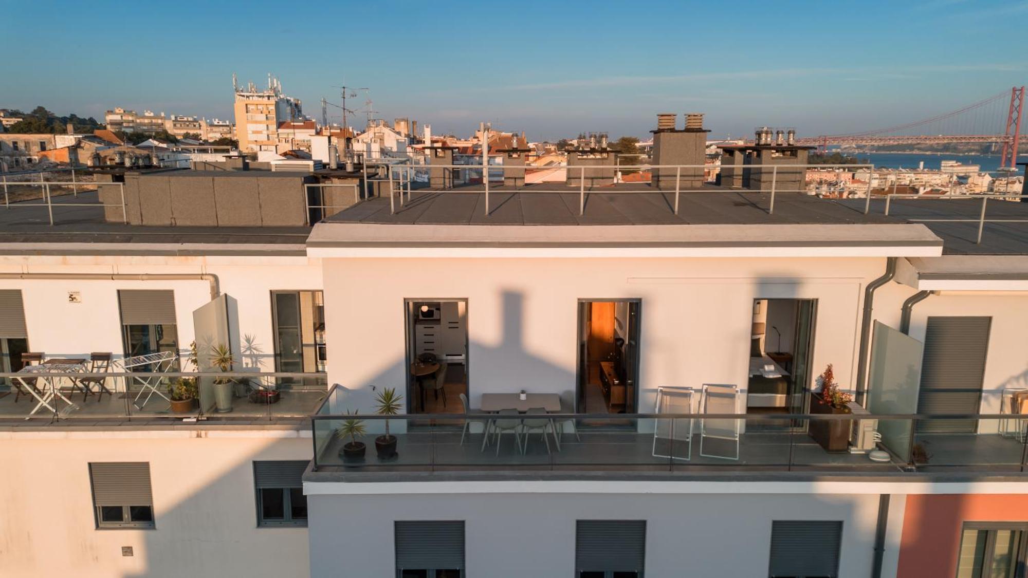 Premium Flat At Ajuda/Belem With Balcony, Parking! Apartment Lisbon Luaran gambar